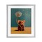 Stupell Industries Tiny Wishes Mouse & Dandelion Framed Print Under Glass, design by Lucia Heffernan